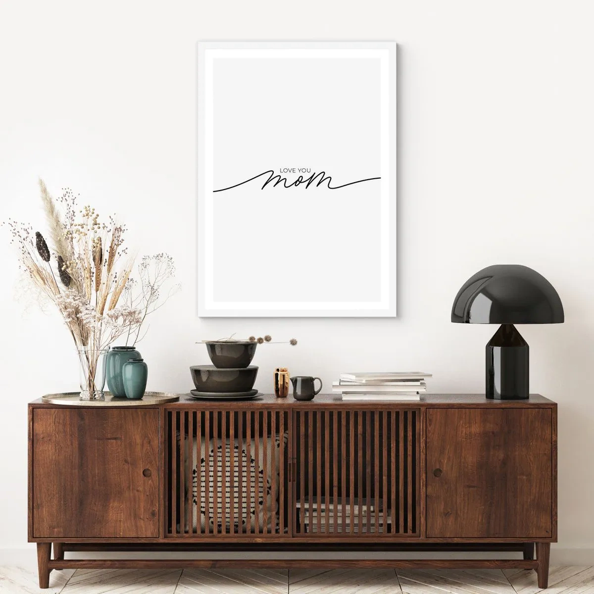 Poster în ramă albă - Mare emoție - 70x100 cm