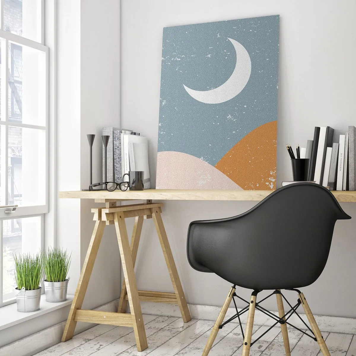 Tablou pe sticlă - Miracol tuturor nopții - 80x120 cm