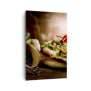 Tablou pe pânză - Direct din cuptor și din grădină - 80x120 cm