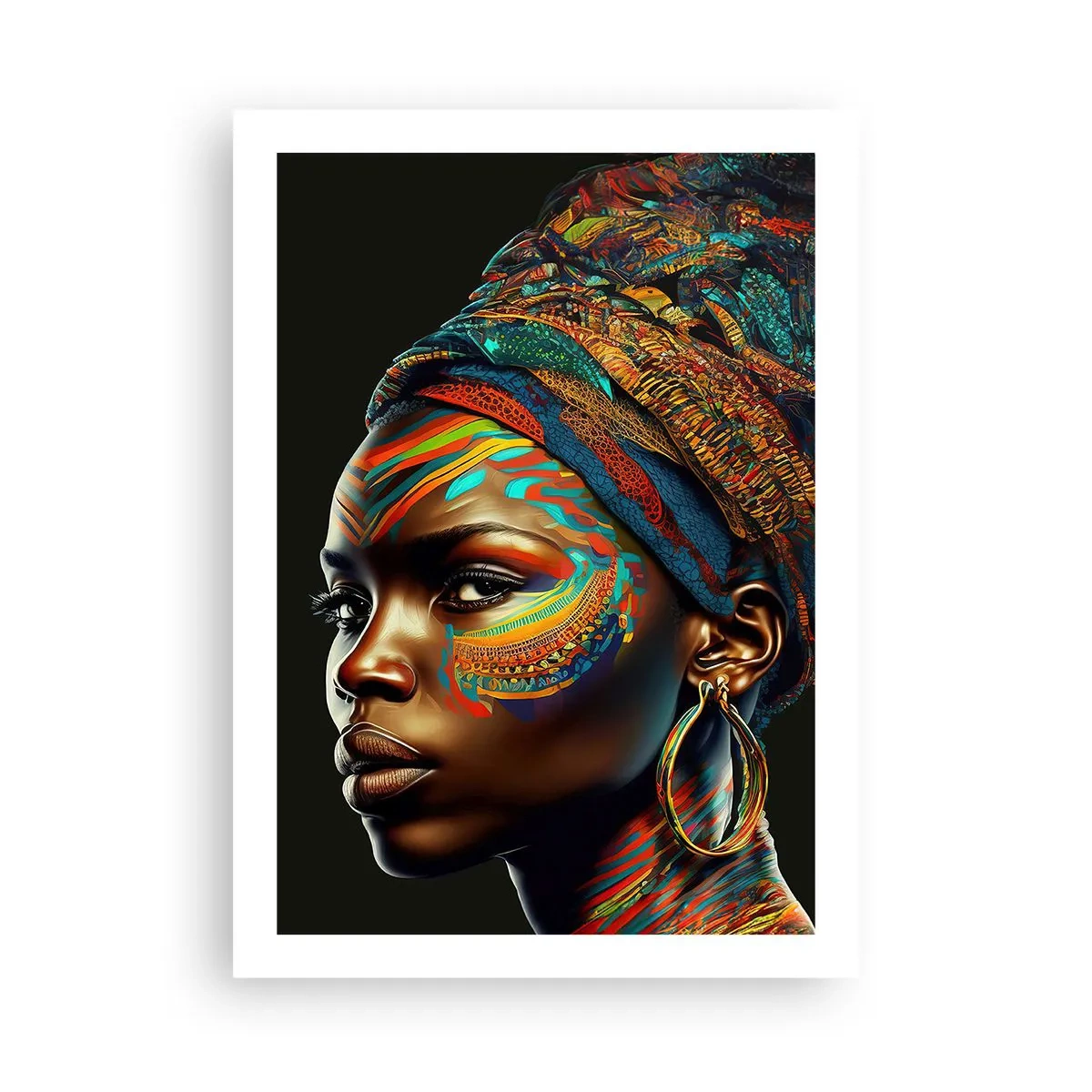 Poster - Regina africană - 50x70 cm