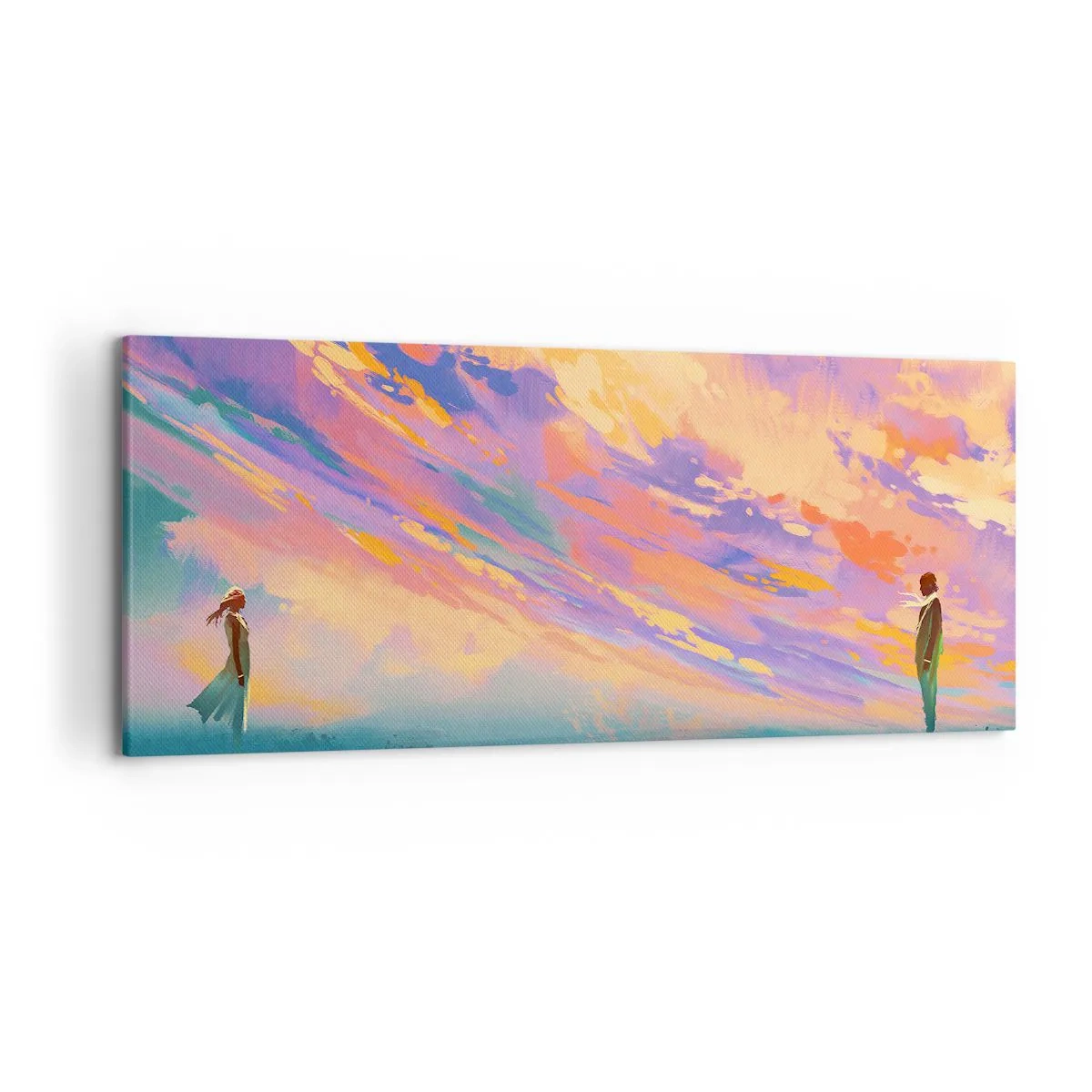 Tablou pe pânză - Puterea de atracție - 120x50 cm