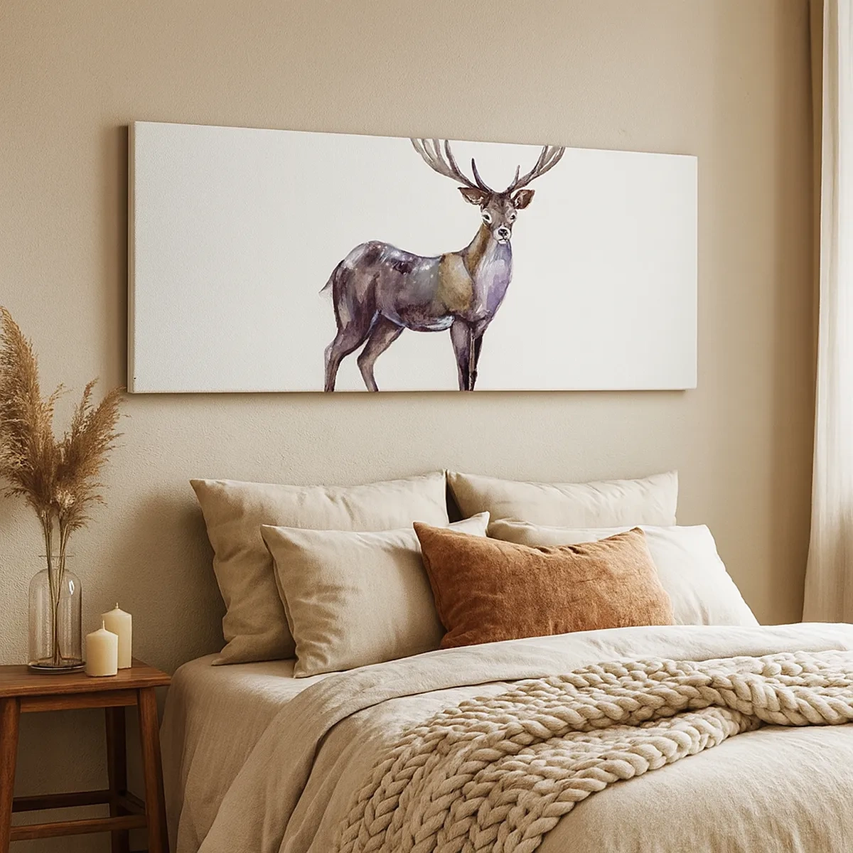 Tablou pe pânză - Regele pustietății nordice - 30x30 cm