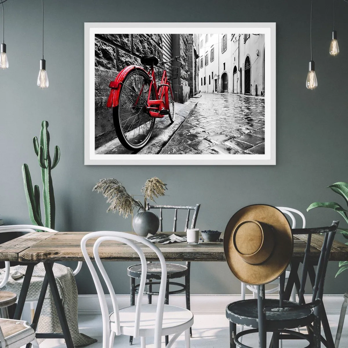Poster în ramă albă - Adevărata frumusețe nu îmbătrânește - 70x50 cm