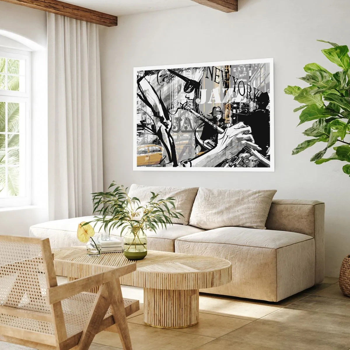 Poster - În ritmul New York-ului - 100x70 cm