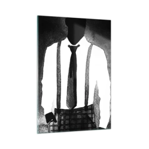 Tablou pe sticlă - Într-o atmosferă noir - 50x70 cm