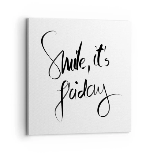 Tablou pe pânză - Bucurie adevărată - 70x70 cm