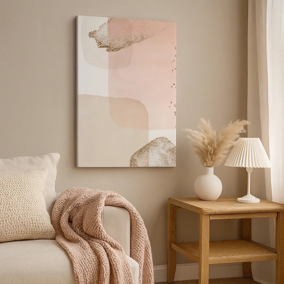 Tablou pe pânză - O privire prin culoare - 50x70 cm