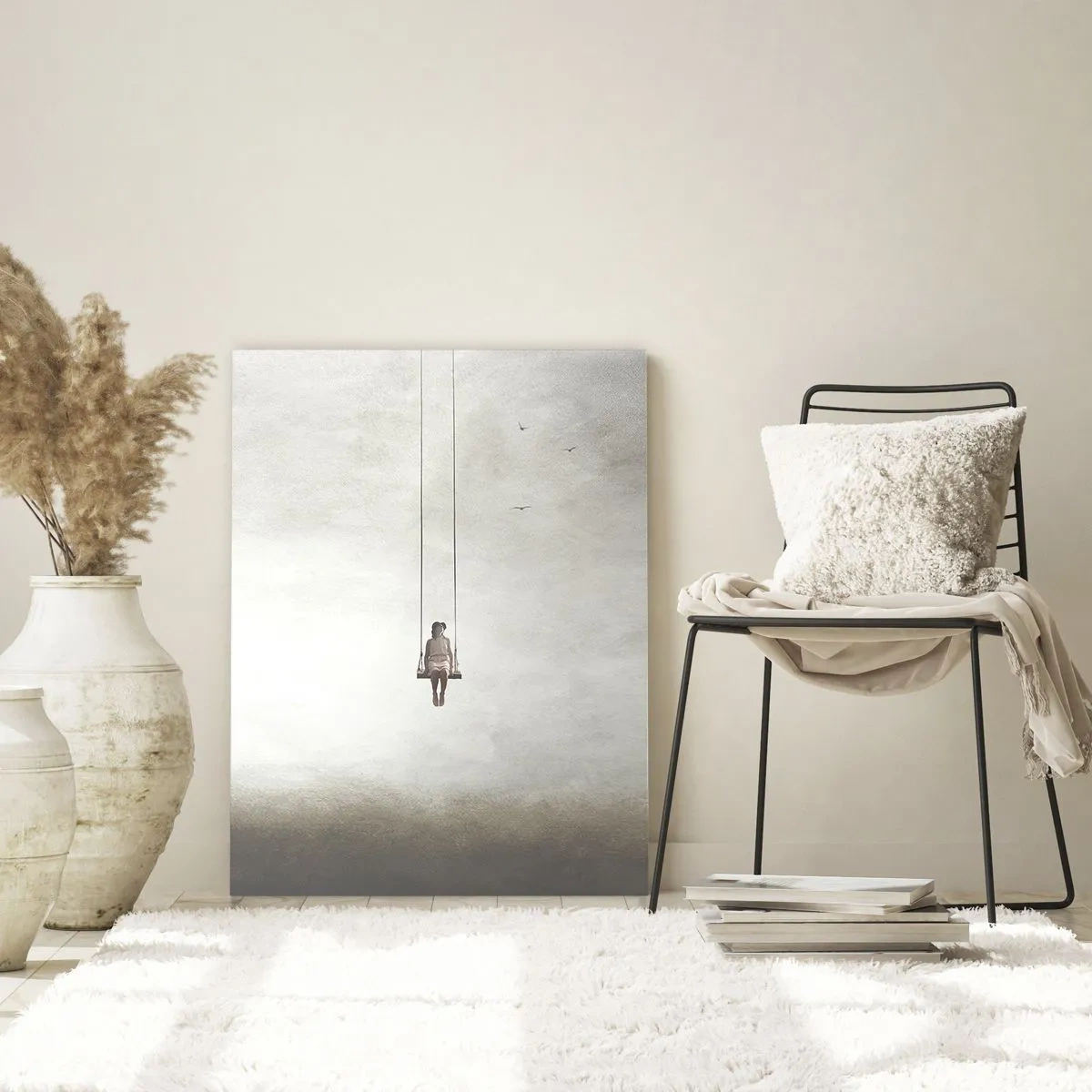 Tablou pe sticlă - Copilul din noi - 80x120 cm