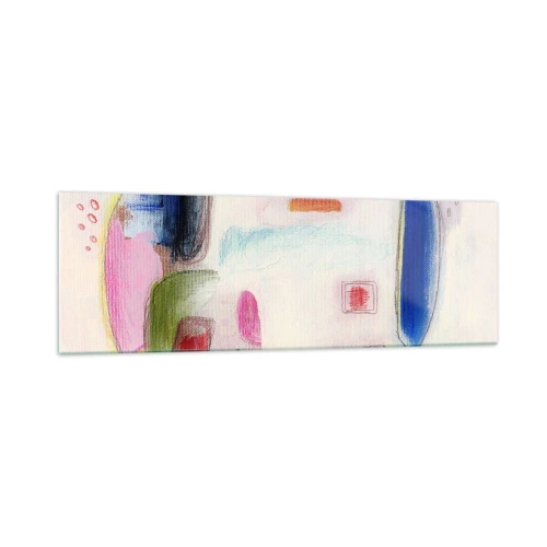 Tablou pe sticlă - Mai mult convexă decât concavă sau plată - 160x50 cm