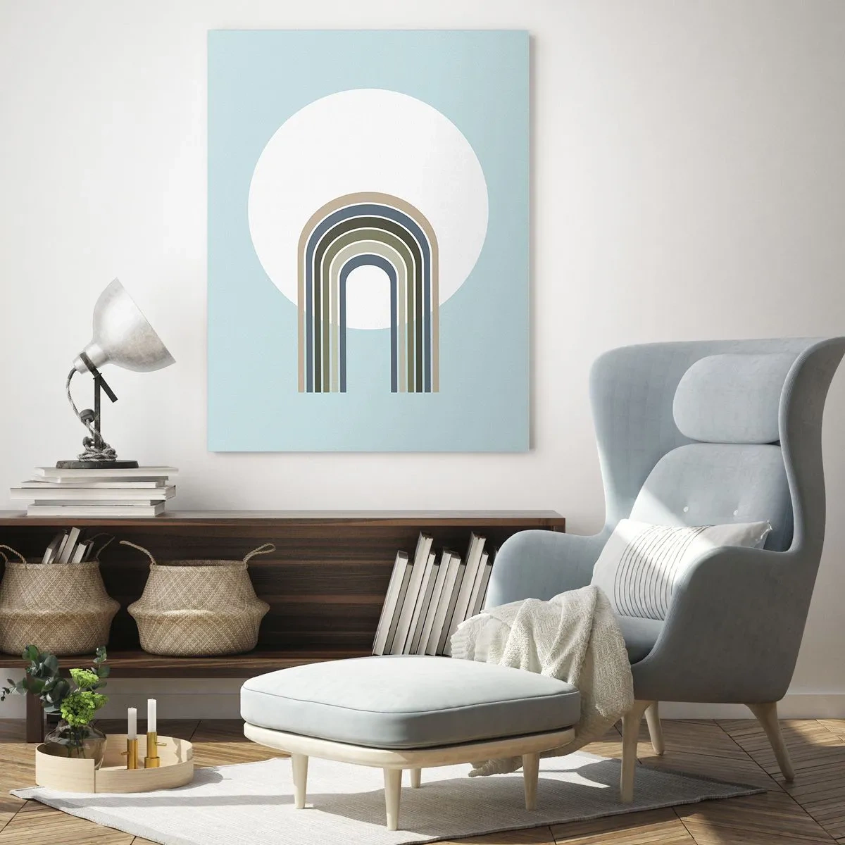 Tablou pe sticlă - Atracție irezistibilă - 70x100 cm