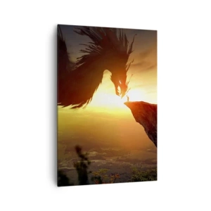 Tablou pe pânză - Vânător de dragoni - 70x100 cm