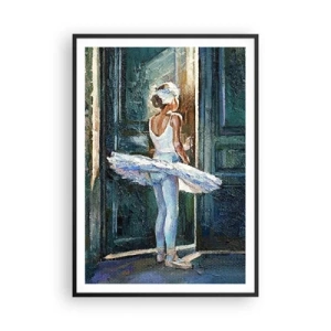 Poster în ramă neagră - Înainte de spectacol - 70x100 cm