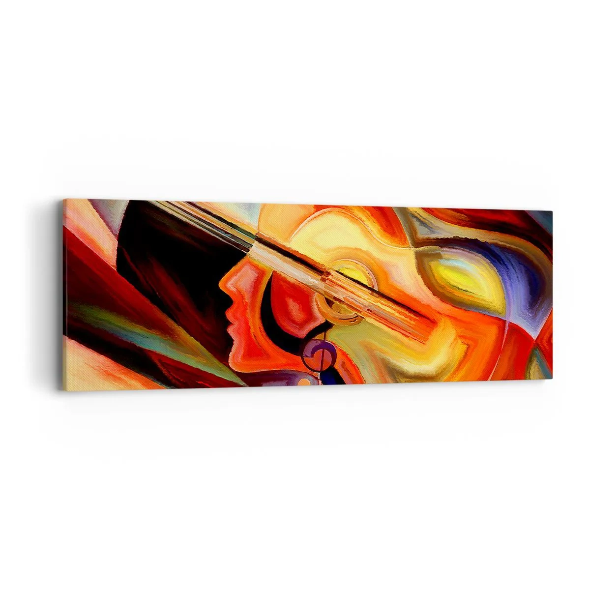 Tablou pe pânză - Și totul merge bine - 90x30 cm