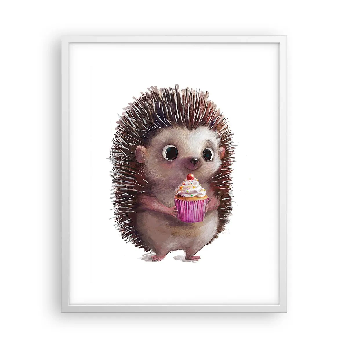 Poster în ramă albă - Fiecare zi este o sărbătoare - 40x50 cm