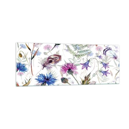 Tablou pe sticlă - Ierbarul polonez - 140x50 cm