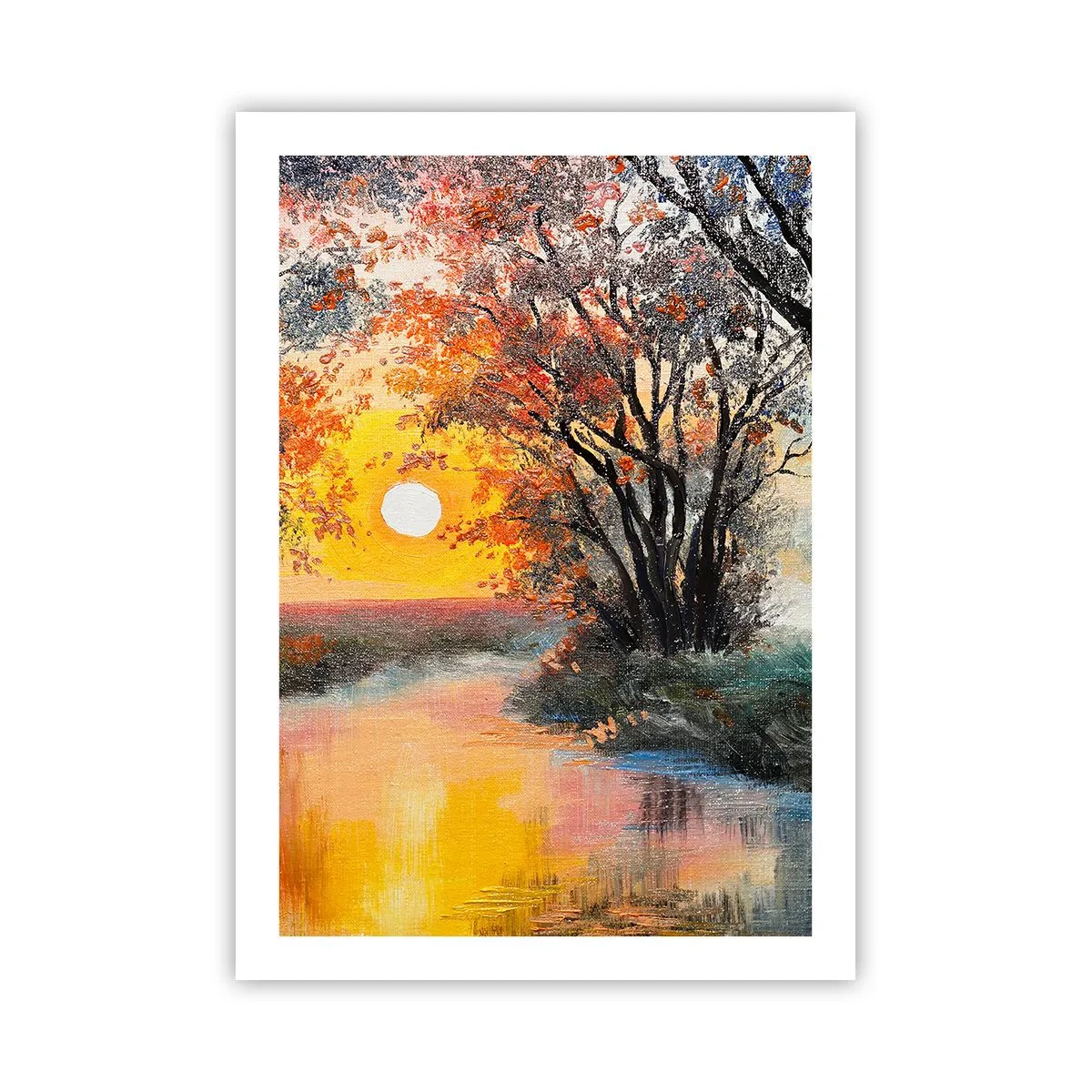 Poster - Atmosferă de toamnă - 50x70 cm