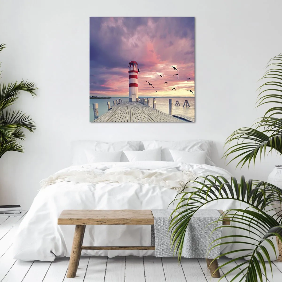 Tablou pe pânză - Să ne întoarcem în port - 70x70 cm