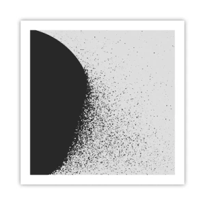 Poster - Mișcarea particulelor - 60x60 cm