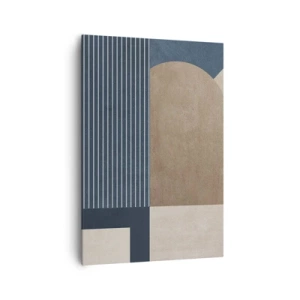 Tablou pe pânză - Compoziție de simplitate și rotunjime - 70x100 cm