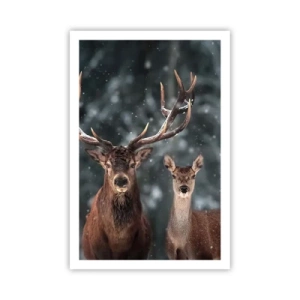 Poster - Stăpânul pădurii și soția sa - 61x91 cm