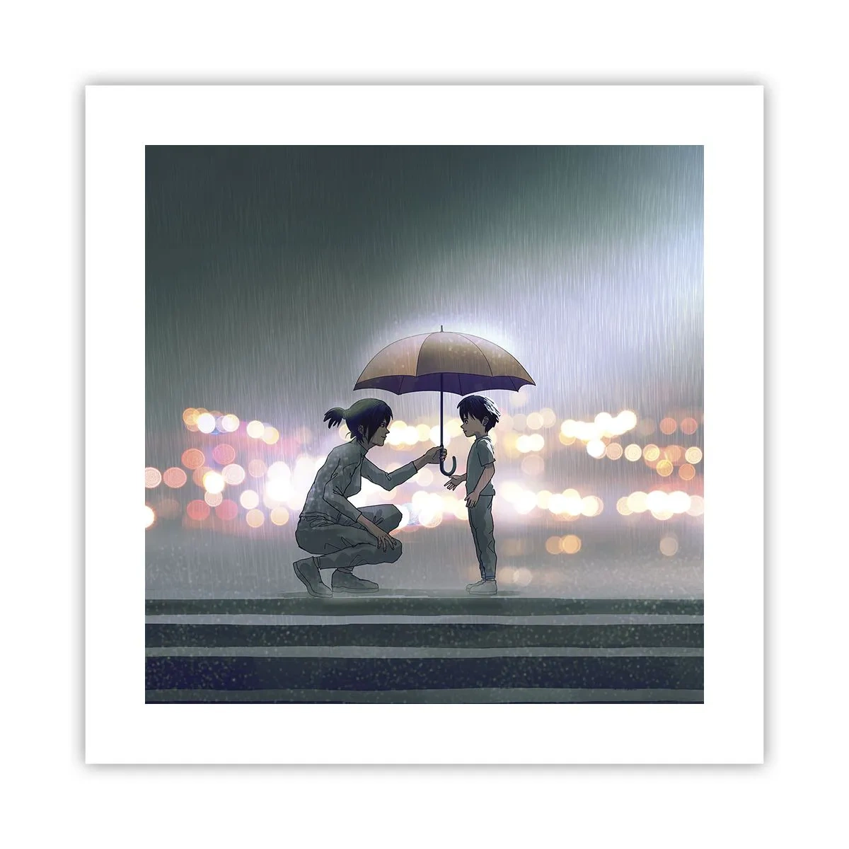 Poster - Și totul este bine acum - 40x40 cm