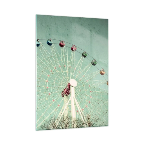 Tablou pe sticlă - Poftim la joacă - 50x70 cm