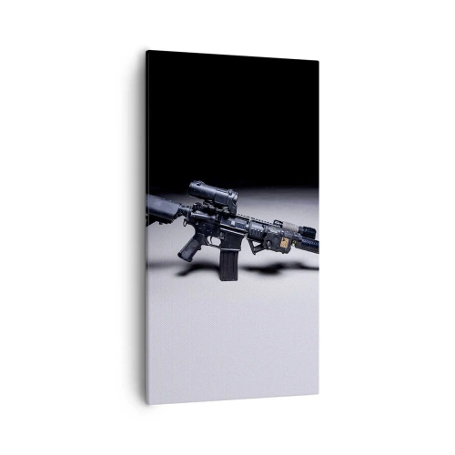 Tablou pe pânză - Cavalerul Negru - 55x100 cm