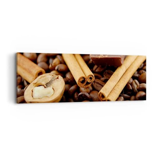 Tablou pe pânză - Concert de arome - 90x30 cm