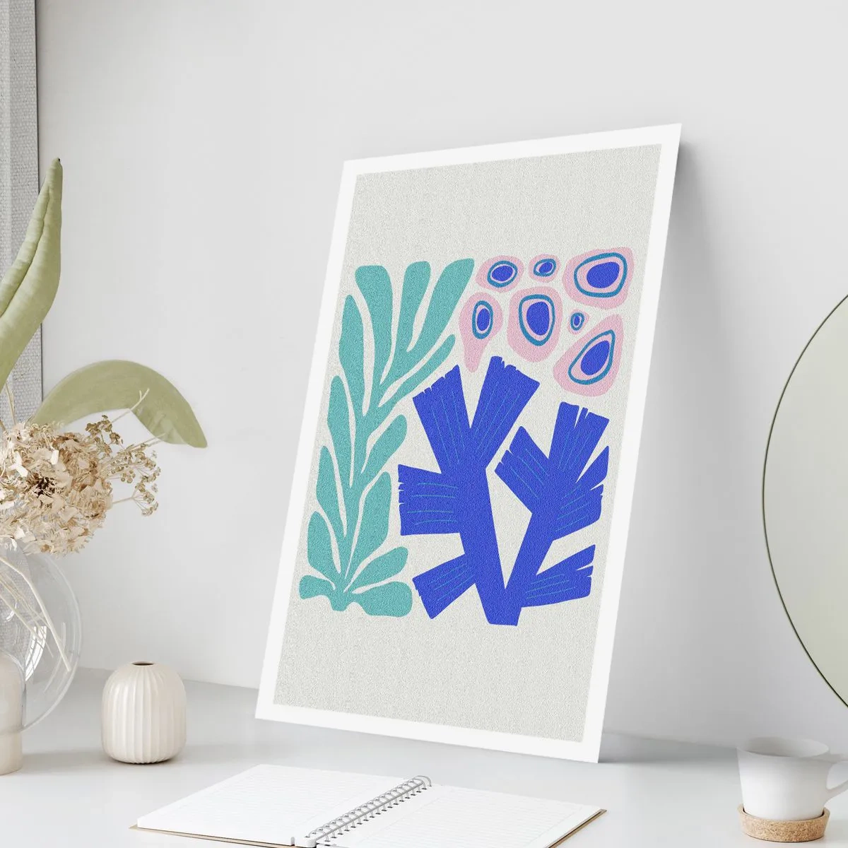 Poster - Grădină subacvatică - 70x100 cm