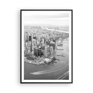 Poster în ramă neagră - Cum să nu iubești? - 70x100 cm