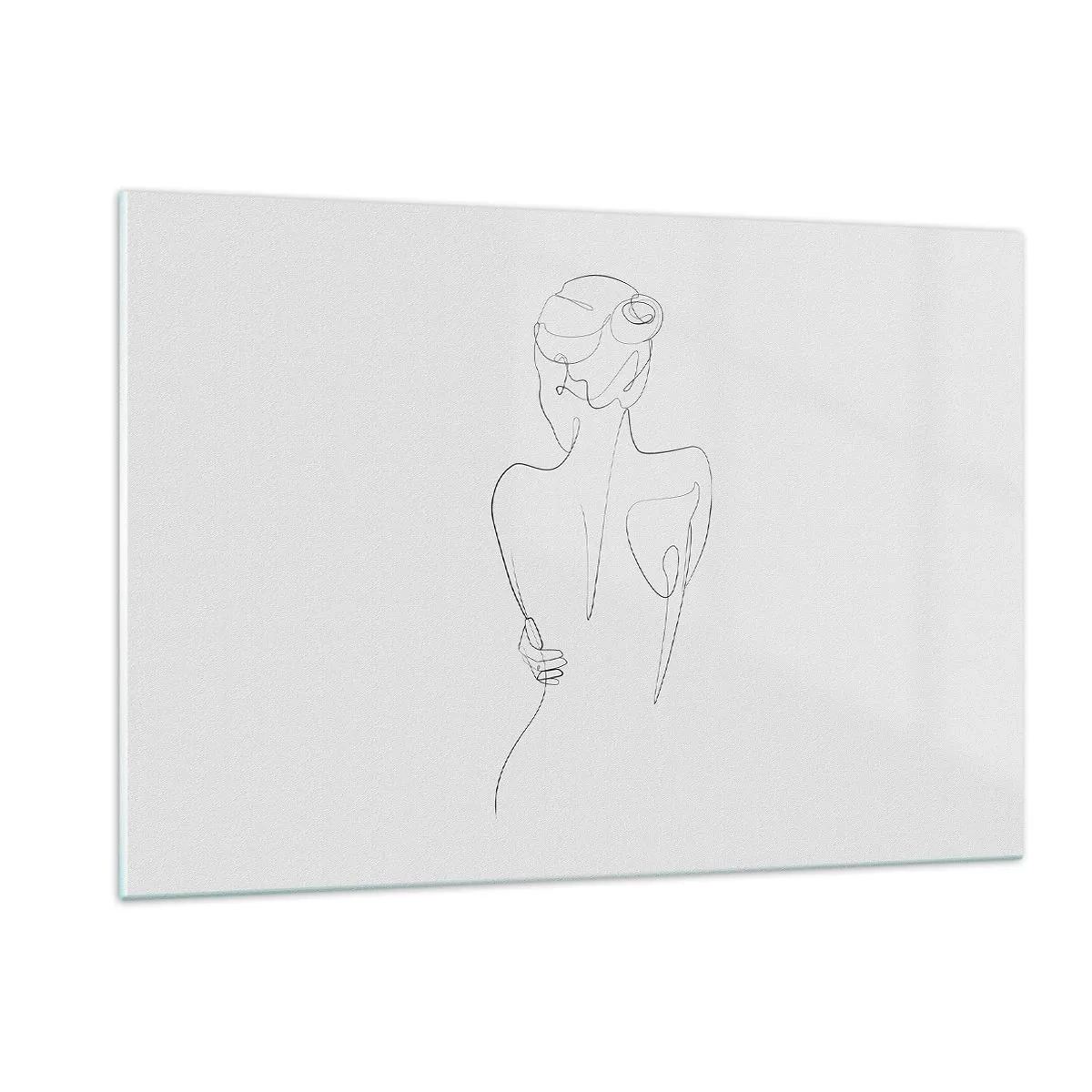 Tablou pe sticlă - Muzica corpului - 120x80 cm