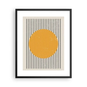 Poster în ramă neagră - Puterea simplității - 40x50 cm