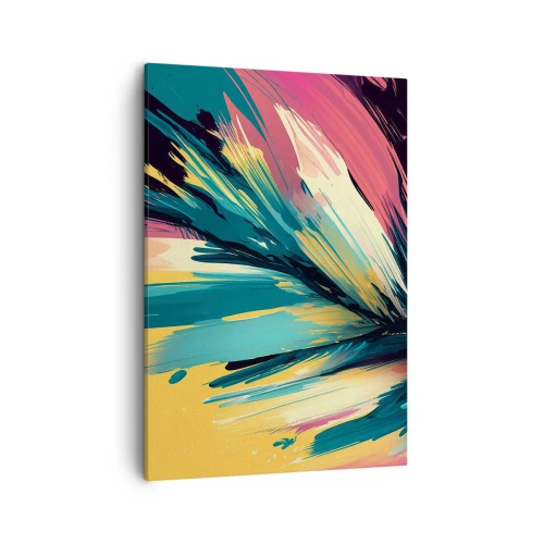 Tablou pe pânză - Compoziția - o explozie de bucurie - 50x70 cm