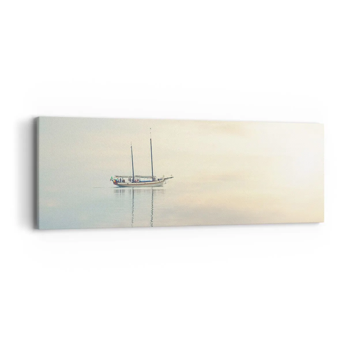 Tablou pe pânză - În tăcerea mării - 90x30 cm