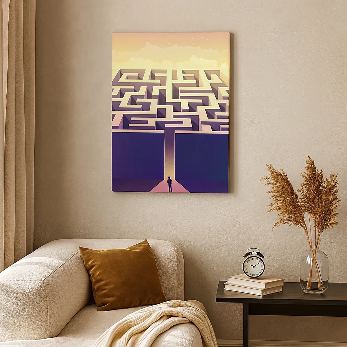 Tablou pe pânză - Momentul deciziei - 50x70 cm