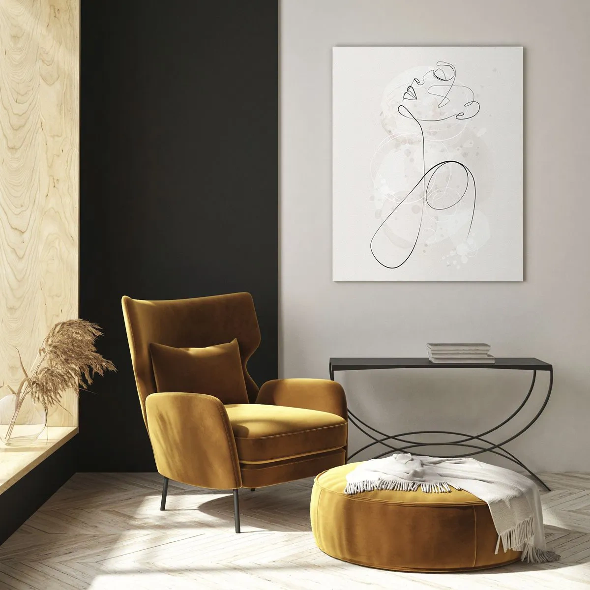 Tablou pe sticlă - Spirala frumuseții - 70x100 cm