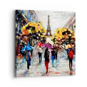 Tablou pe pânză - Deosebit de frumos în toamnă - 40x40 cm