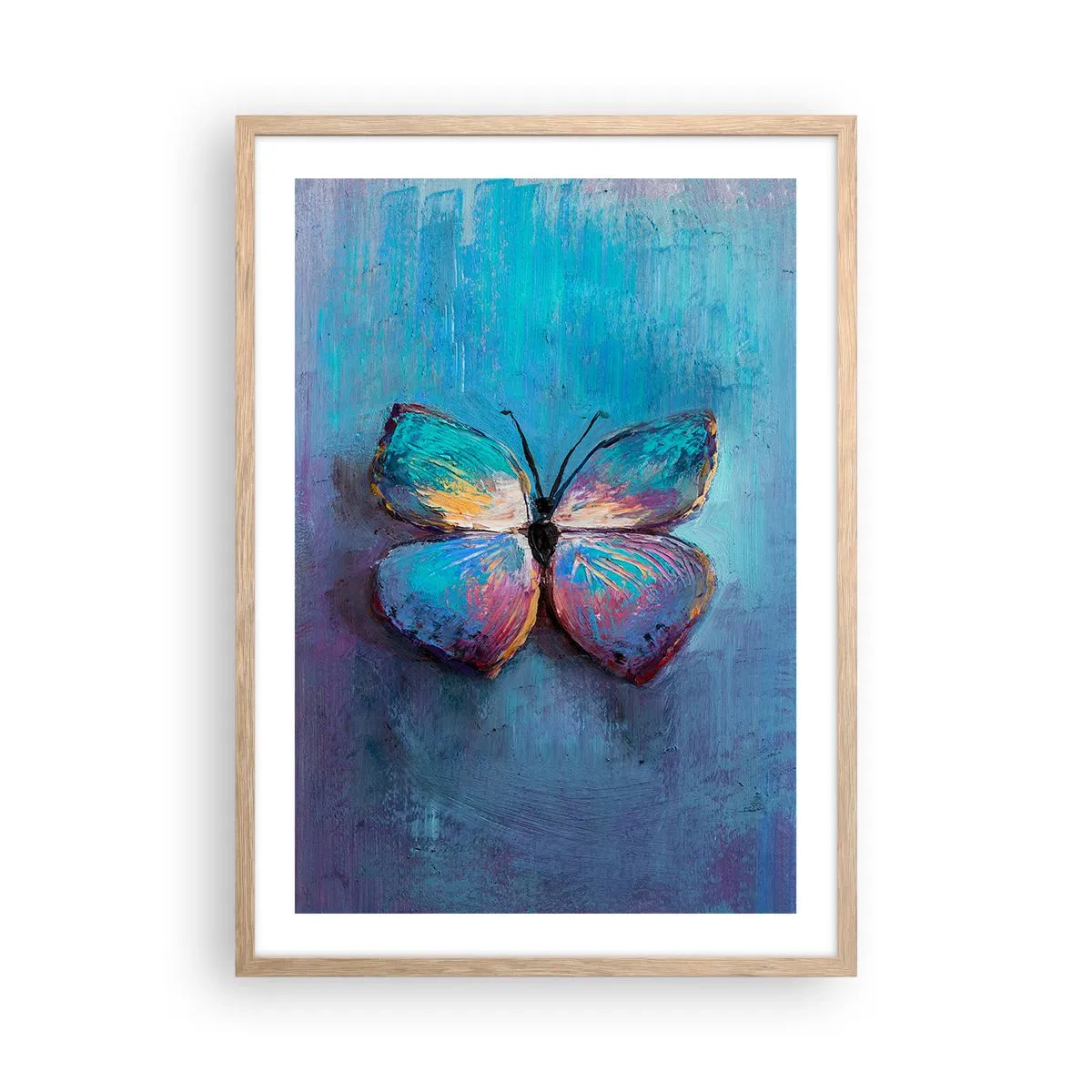 Poster în ramă de stejar deschis - În plină glorie - 50x70 cm