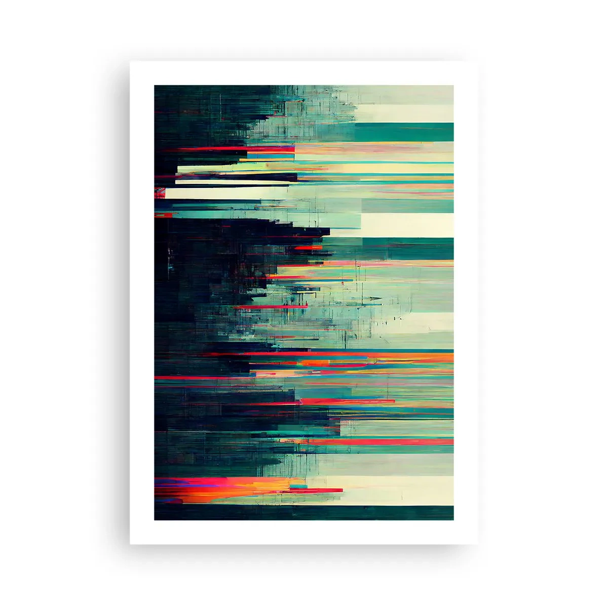 Poster - Oraș futurist - 50x70 cm