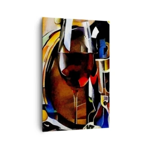 Tablou pe pânză - Și lumea devine mai colorată - 80x120 cm