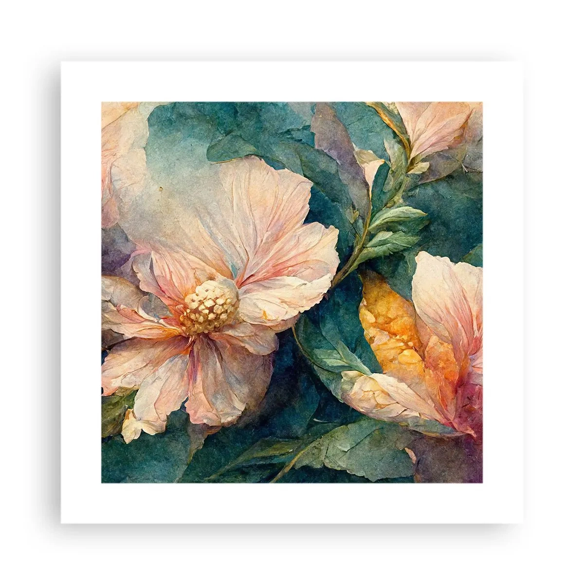 Poster - Subtilitate pură - 40x40 cm