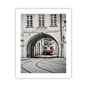 Poster - Printr-un labirint urban - 40x50 cm