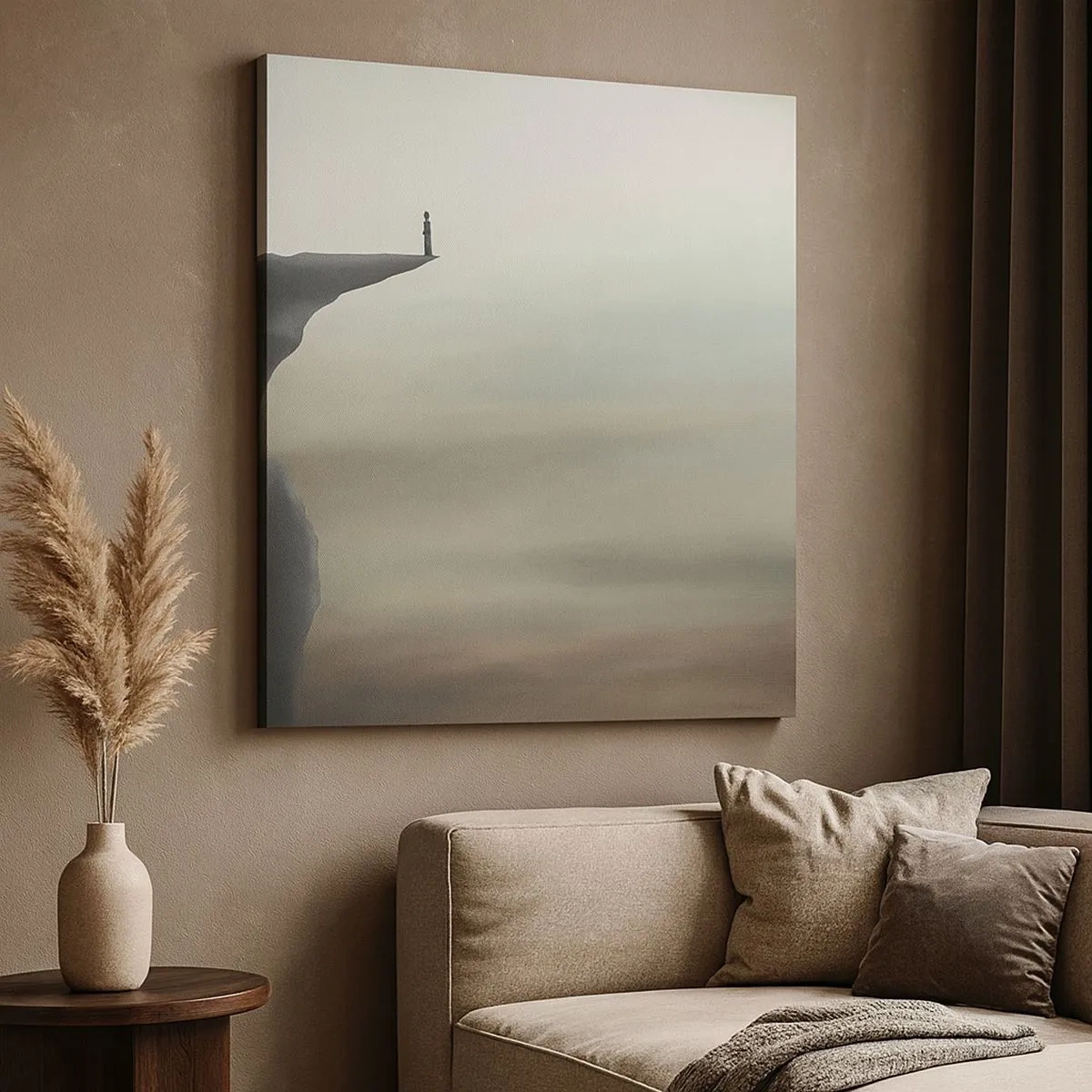 Tablou pe pânză - În sus, bineînțeles! - 30x30 cm