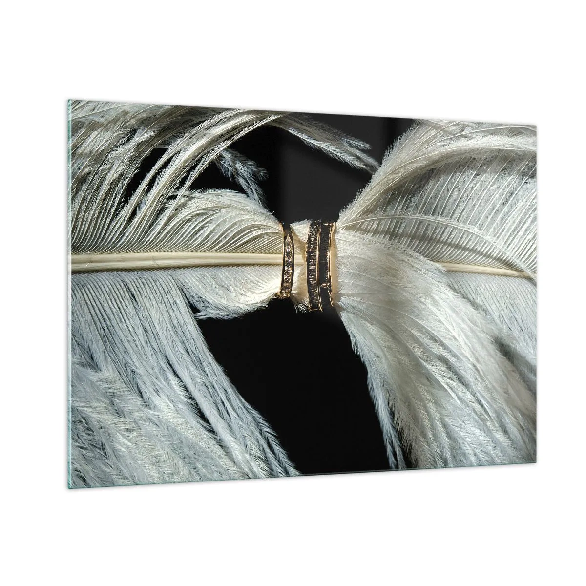 Tablou pe sticlă - ...și nu te voi părăsi.. - 100x70 cm