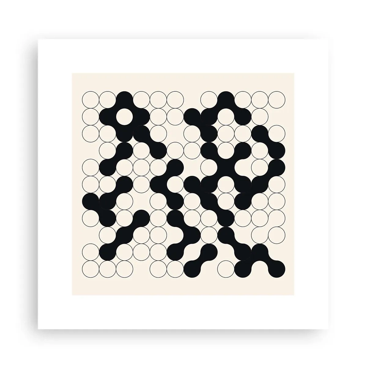 Poster - Joc chinezesc - o variație - 30x30 cm