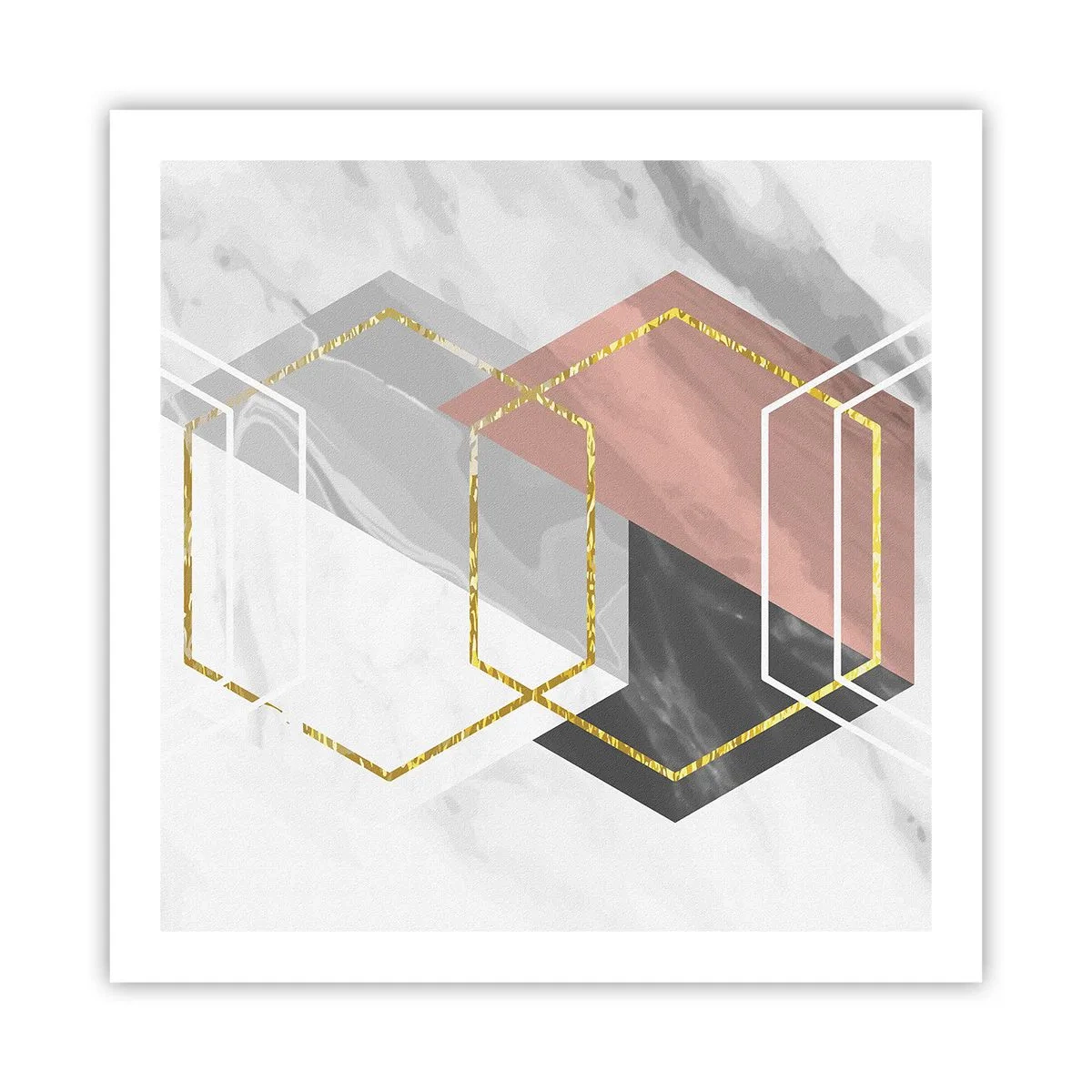 Poster - Compoziția lanțului - 60x60 cm