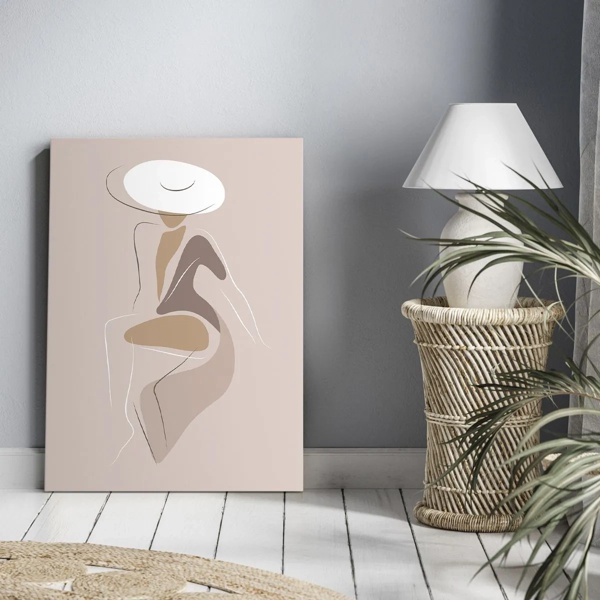 Tablou pe pânză - O doamnă adevărată - 80x120 cm