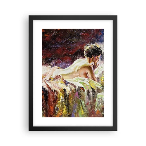 Poster în ramă neagră - Venus în gând - 30x40 cm