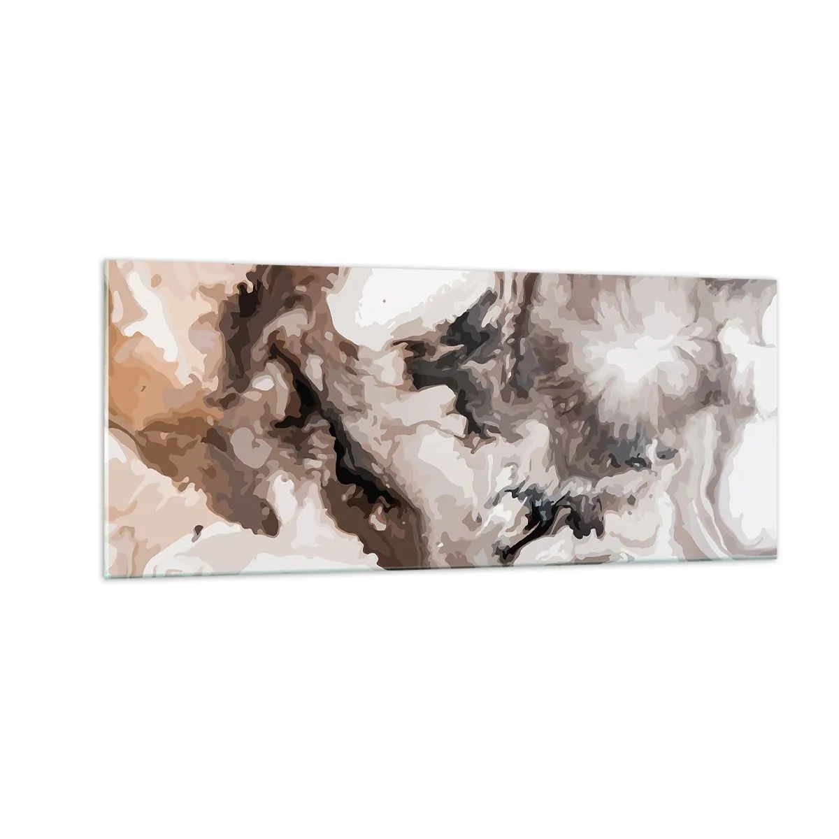 Tablou pe sticlă - Nașterea unei galaxii - 100x40 cm