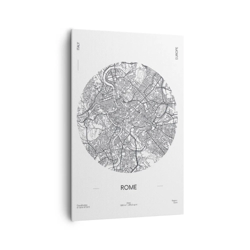 Tablou pe pânză - Anatomia Romei - 80x120 cm